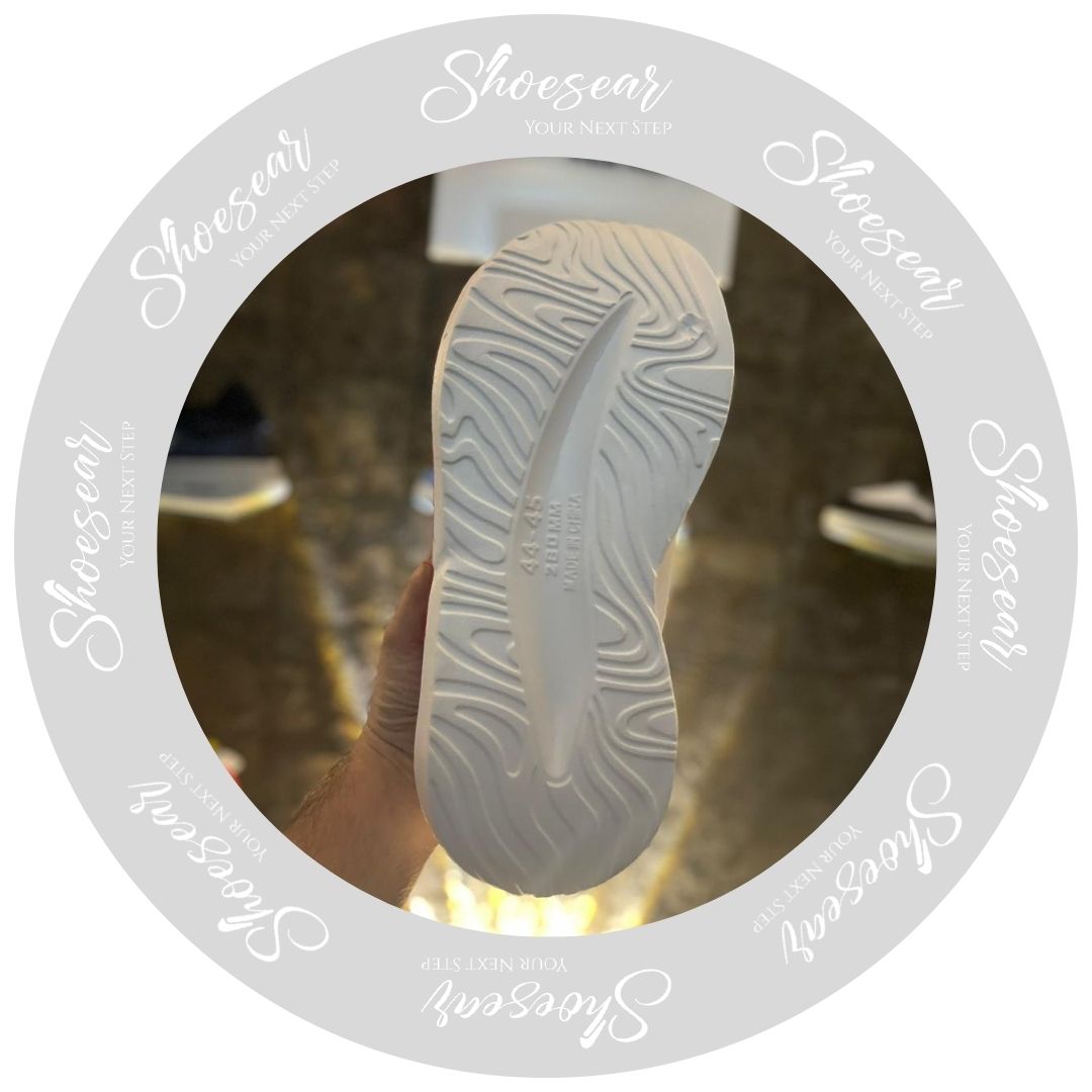 Smile Foam Winter Slipper (White and Red)