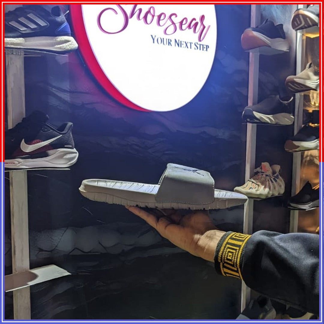 Jordan Slippers Grey