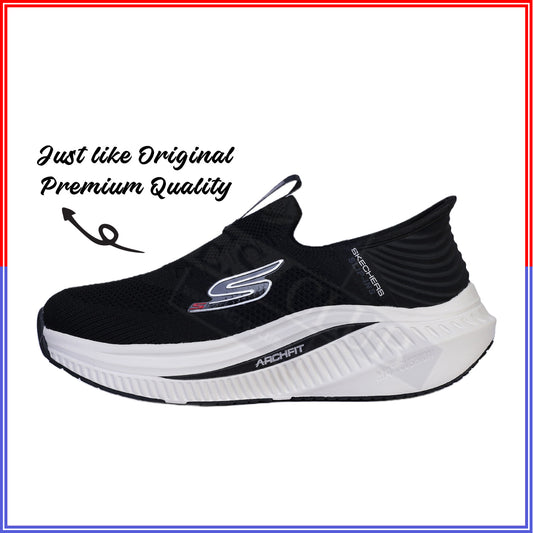 Skechers Arch Fit Max Cushioning Slip-Ins. Black