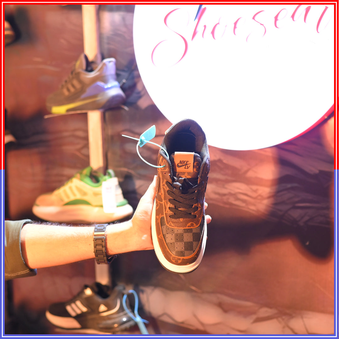 Louis Vuitton x Nike Air Force 1 Brown