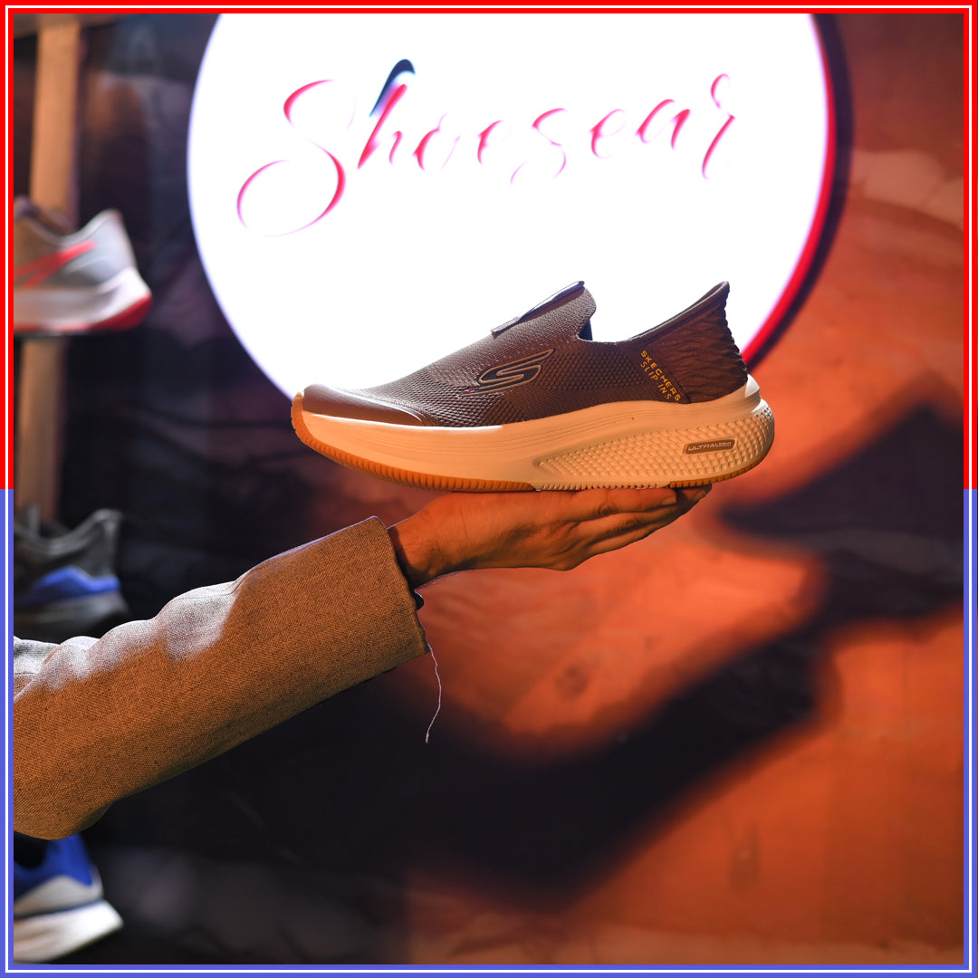 Skechers Arch Fit Max Cushion Slip Ins(Dark Brown)