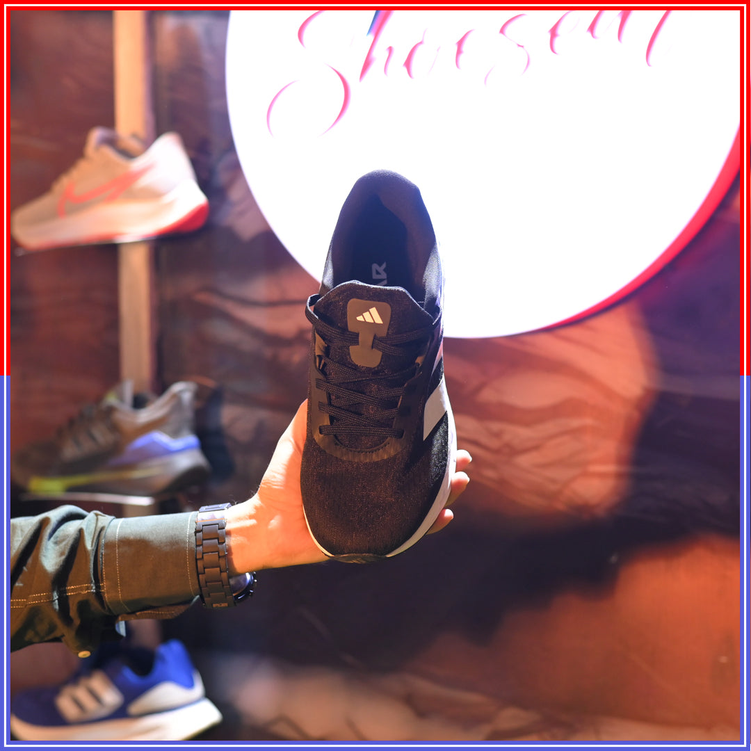 Adidas AdiStar Black White Premium Quality