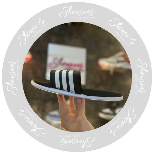 ADIiDAS SLIDES BLUE PREMIUM QUALITY(DOT PERFECT)