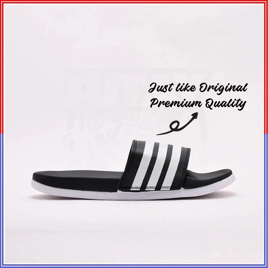 ADIiDAS SLIDES BLUE PREMIUM QUALITY(DOT PERFECT)