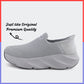 Skechers Run Easy Slip Ins - Grey (Dot Perfect)