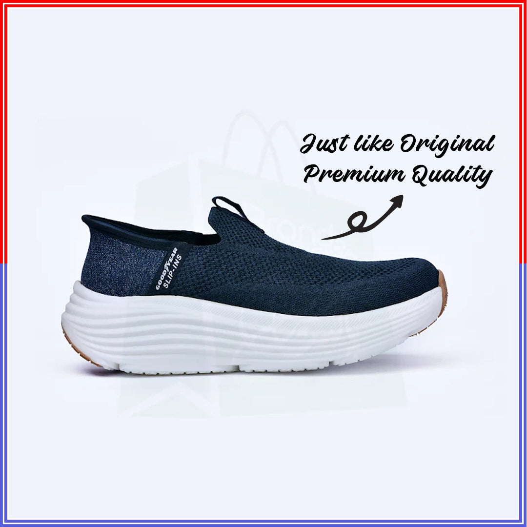 Skechers Archfit Slip ins Navy (Dot Perfect)