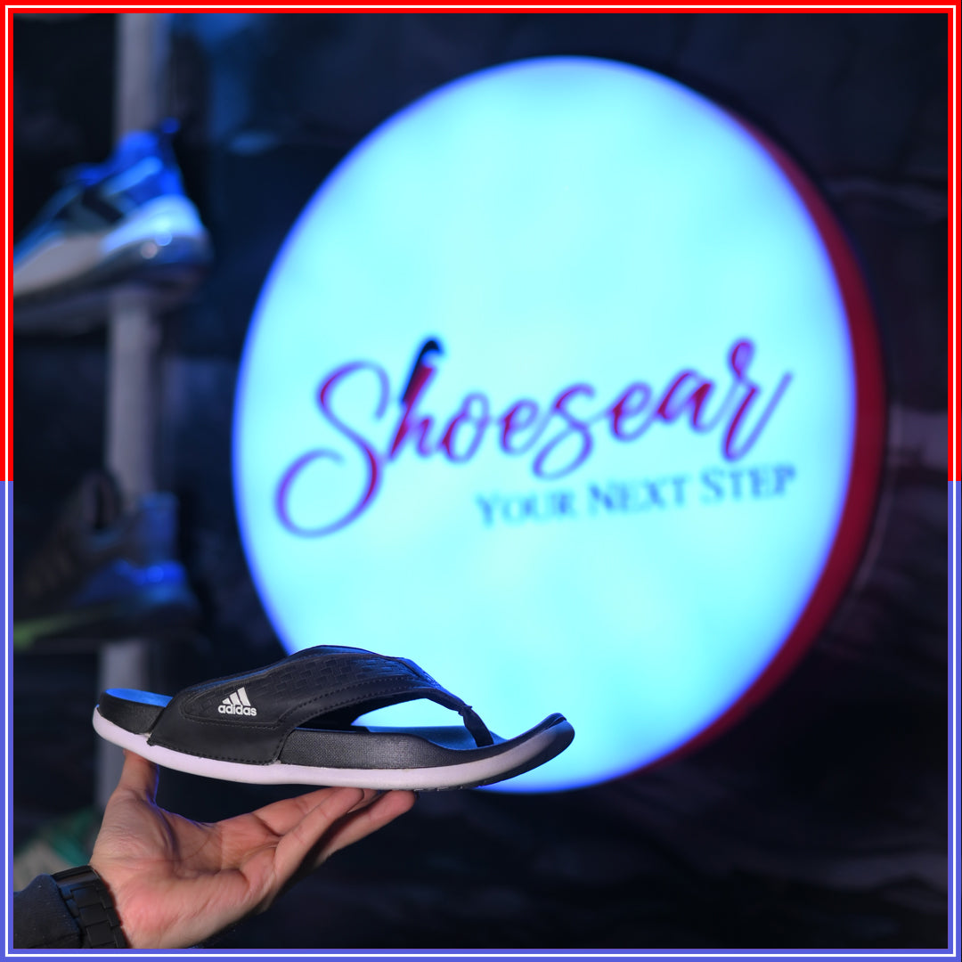 Addi Slippers Black and White