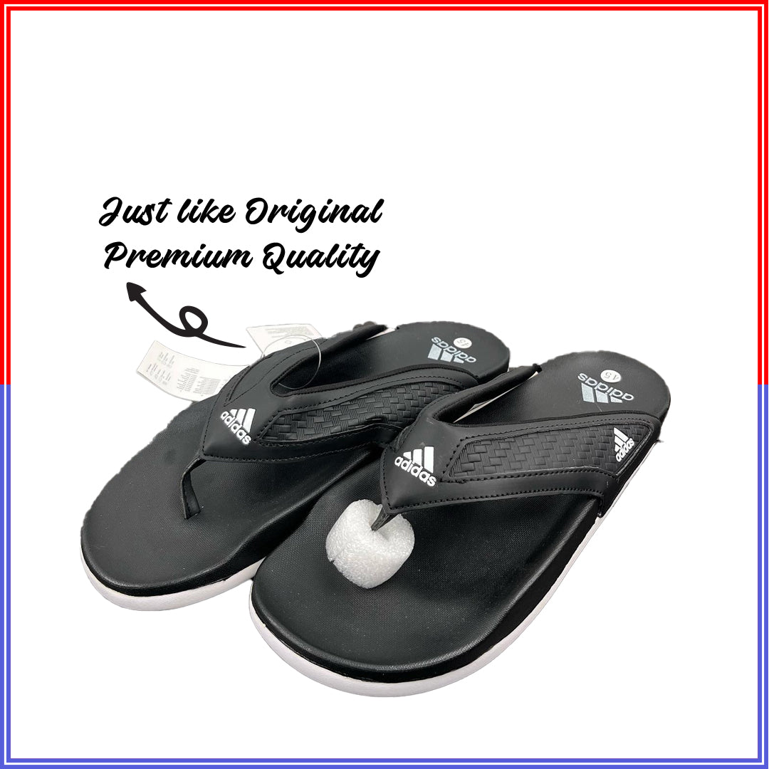 Addi Slippers Black and White