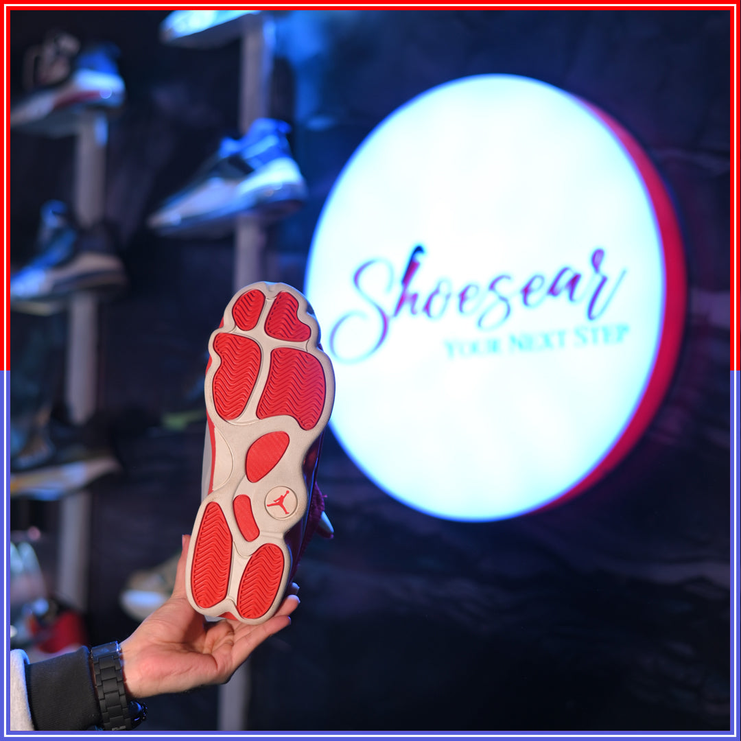 Air JDN 1 3 red and white Shoes