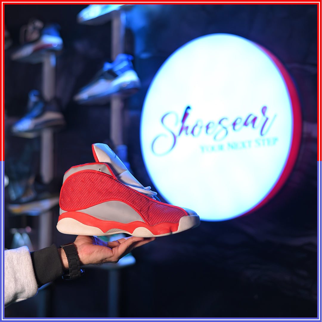 Air JDN 1 3 red and white Shoes