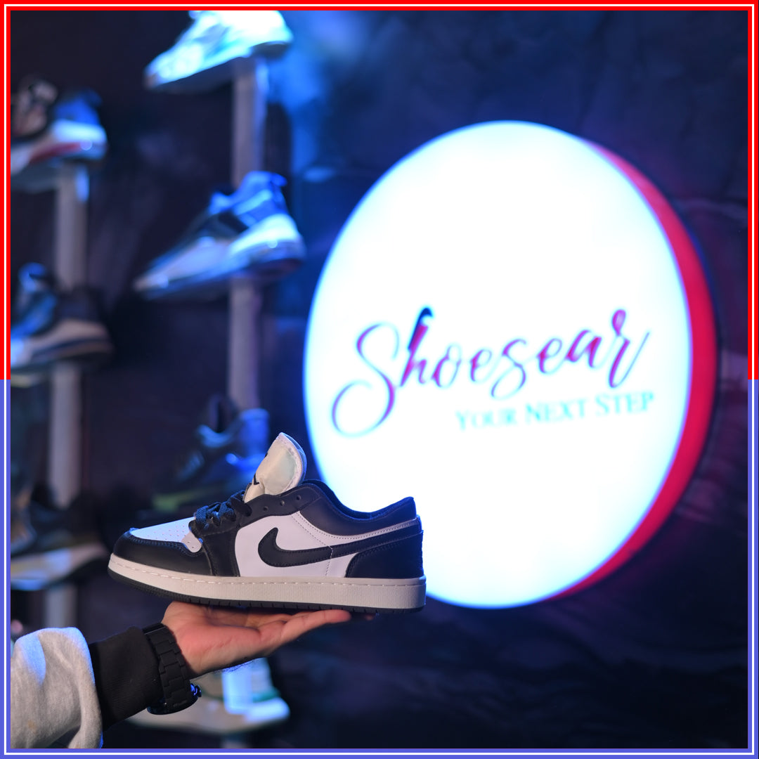 A.J.1s Lows “UNC Black n White”