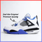 Air JDN 4 Retro Blue White
