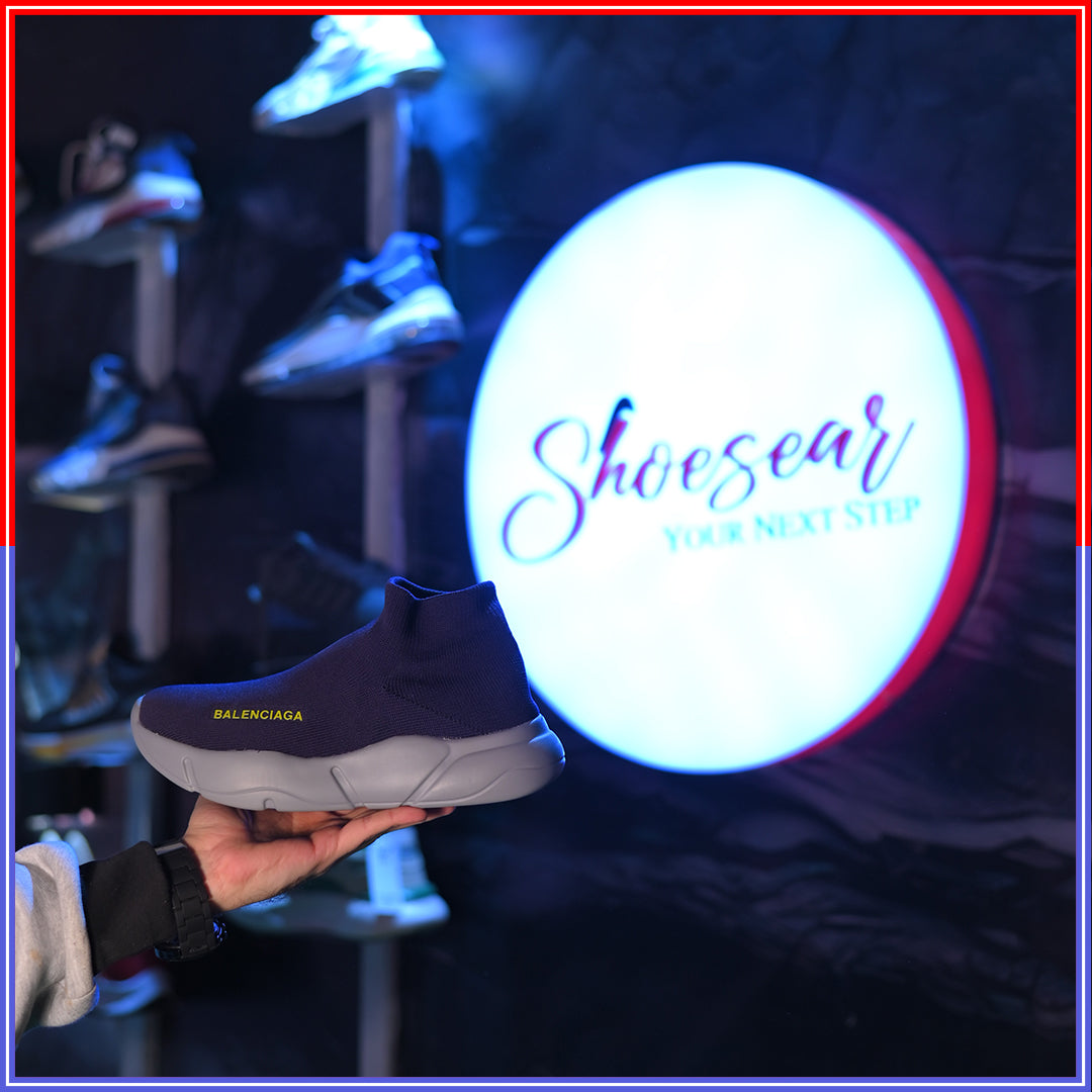 Blnciaga Speed Trainer Blue