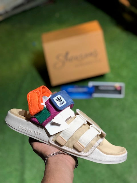 Adidas Originals Graphic Strap Sandals (Multi-Color)