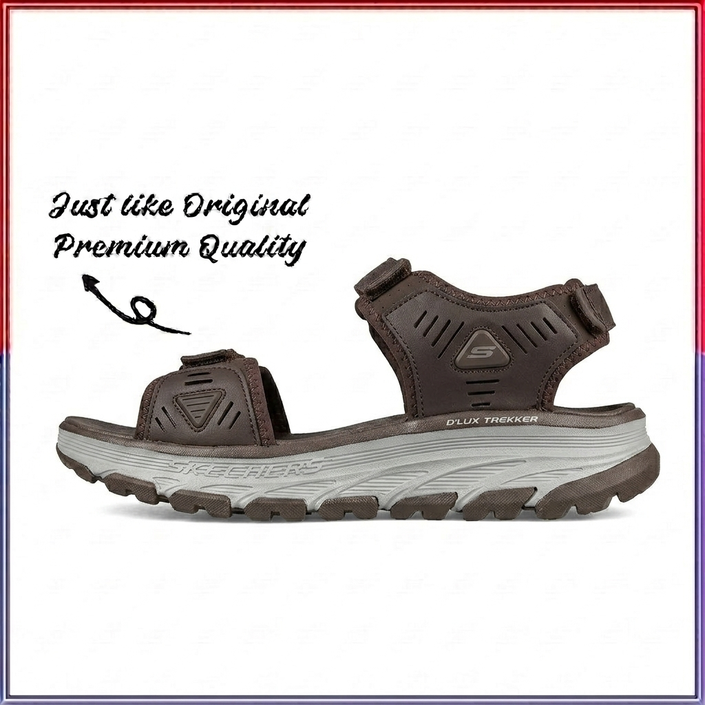 Skechers D'Lux Trekker Performance Sandals (Brown)