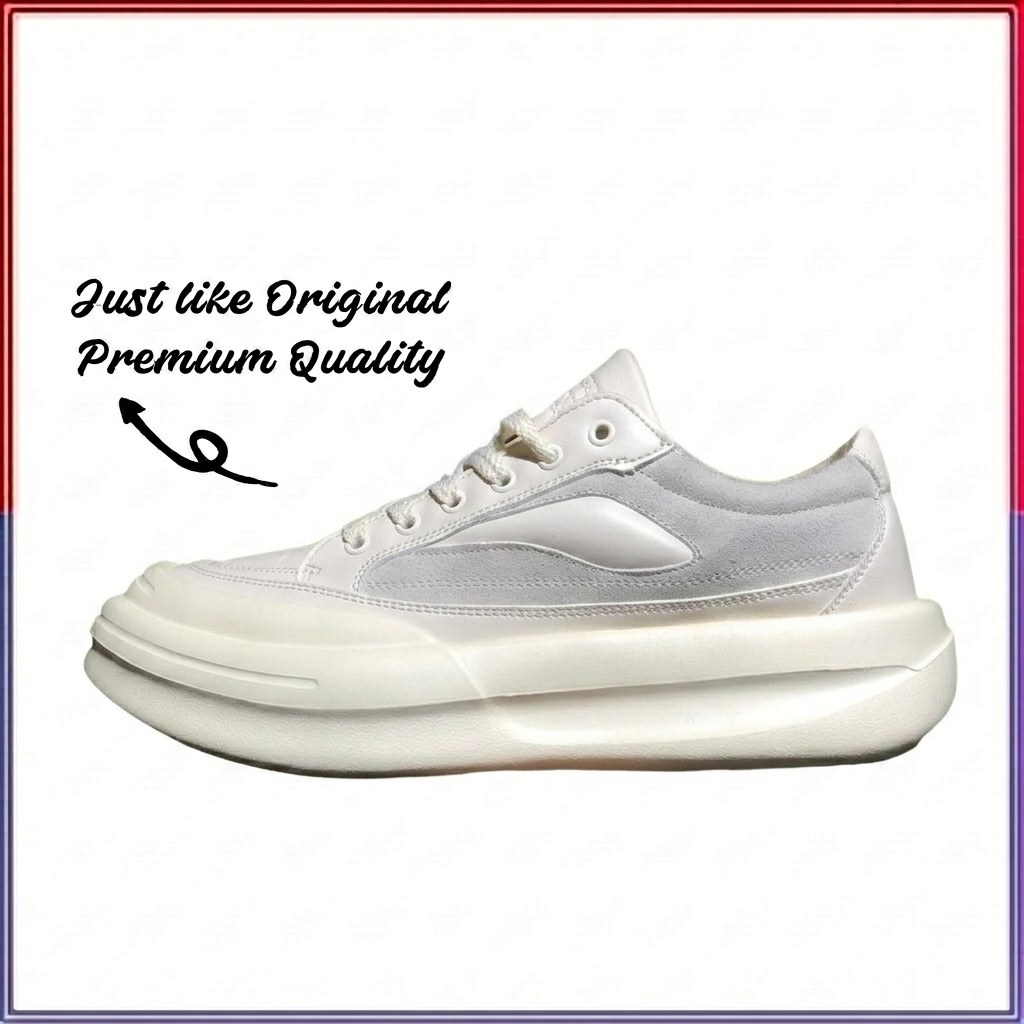 Urban Thick-Sole Casual Sneakers (Off-White)