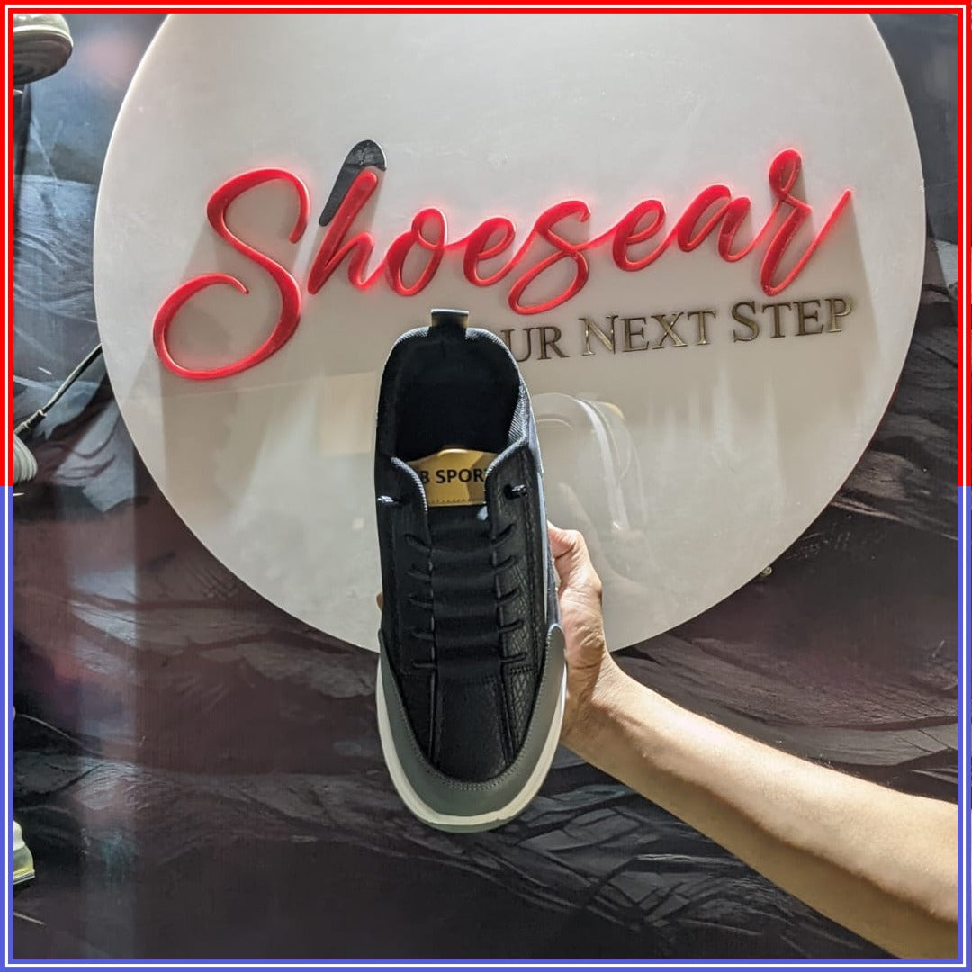 Men’s Casual Sneakers 3082 (Black)