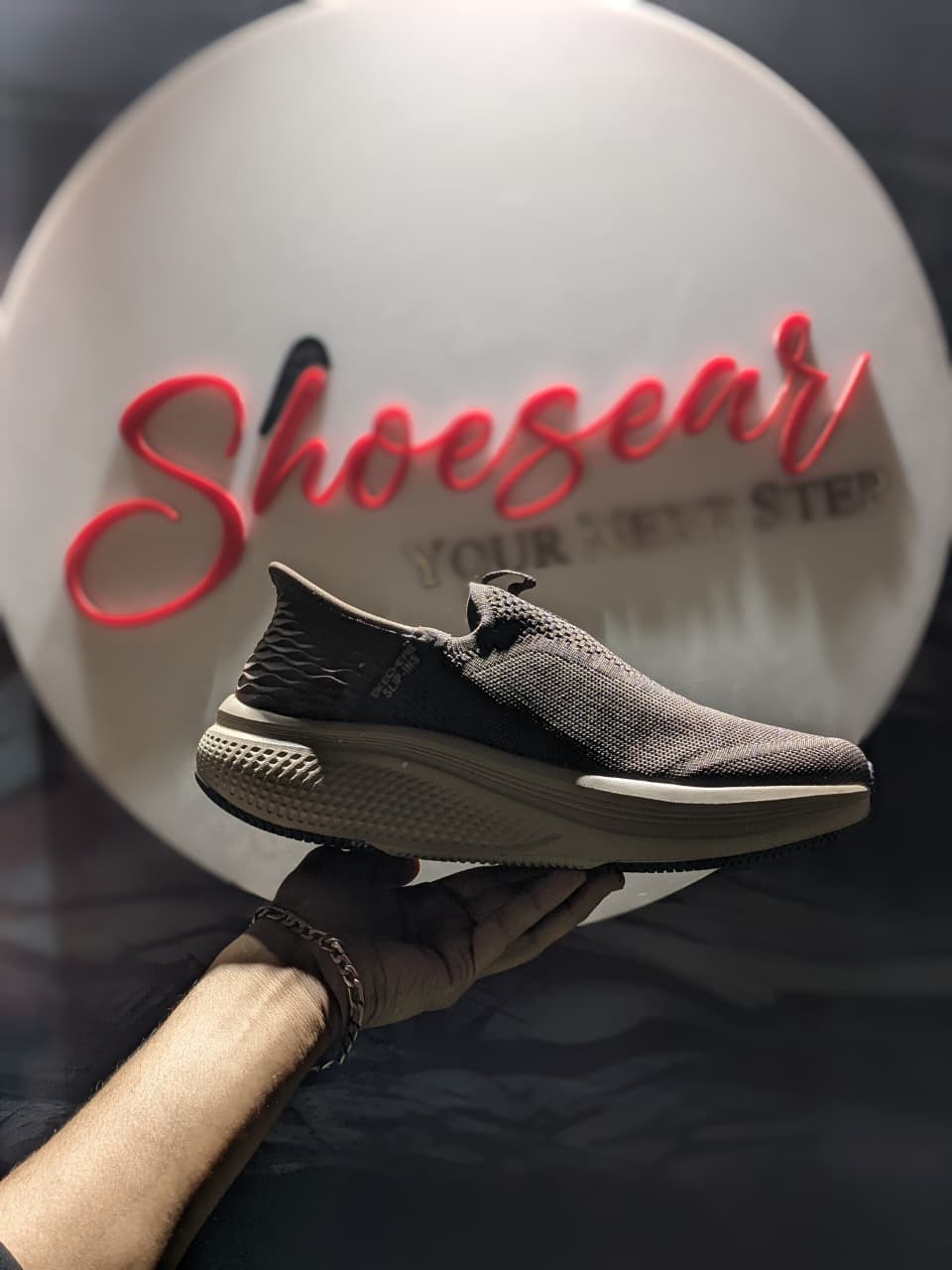 ULTRA LIGHT SLIP-INS SKECHERS | COFFEE BROWN COLOUR