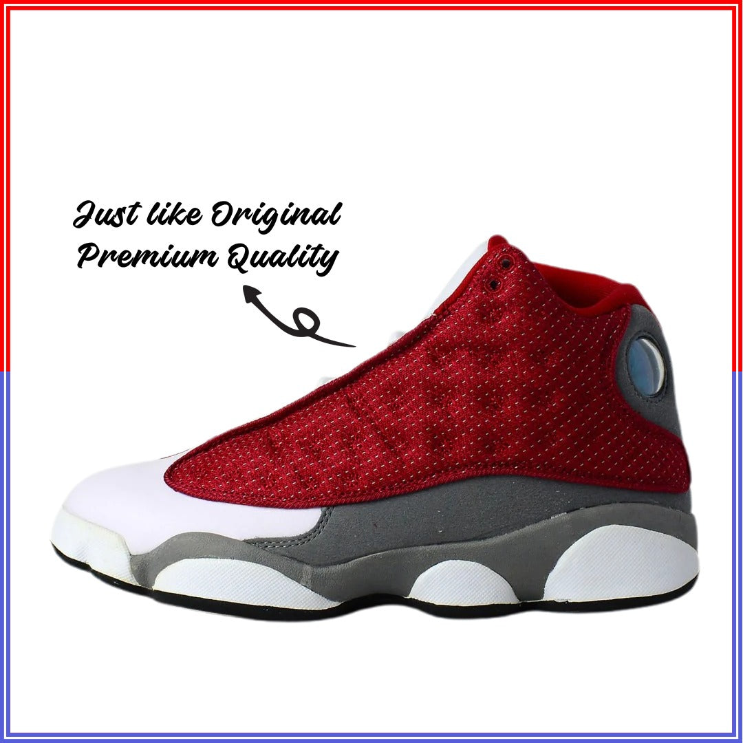 Air JDN 1 3 red and white Shoes