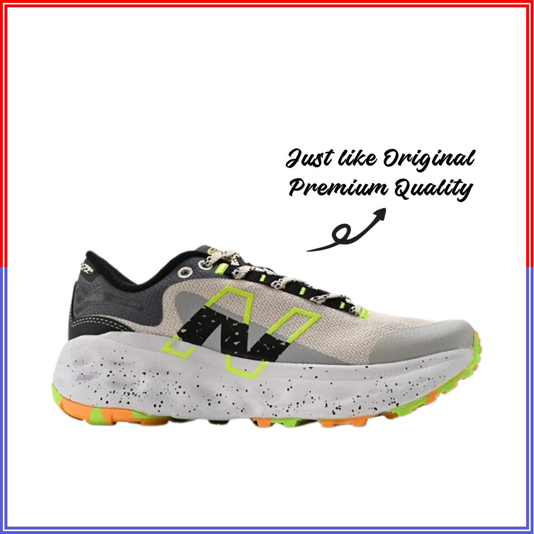 NEW BALANCE FRESH FOAM MORE TRAIL V2 WHITE BLACK GREEN