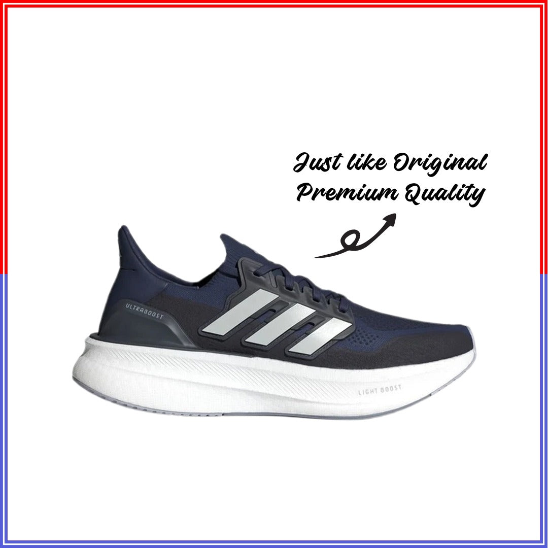 Adidas Ultraboost 5 running shoes.