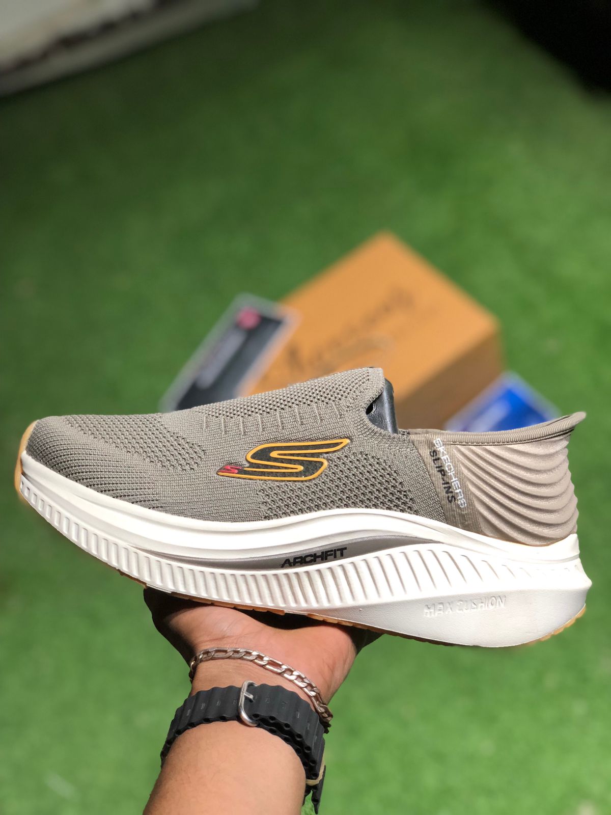 Skechers Arch Fit, Max Cushion, and Slip-ins (dot perfect)
