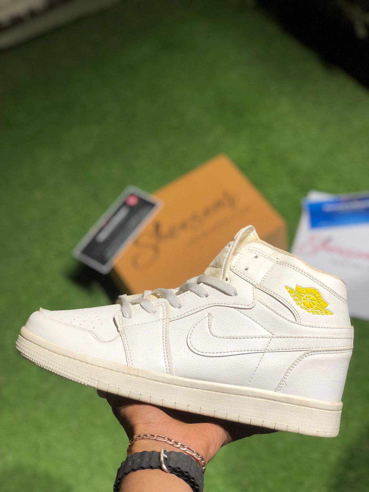 Aj-1s Hiightopps (-All White-)