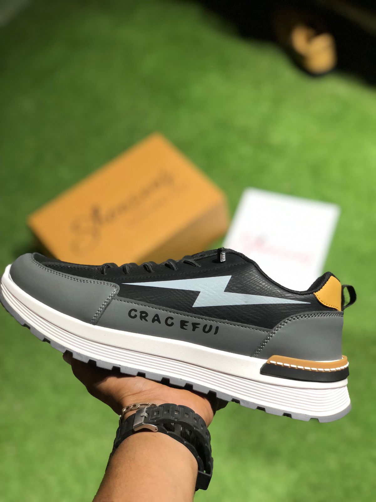Men’s Casual Sneakers 3082 (Black)