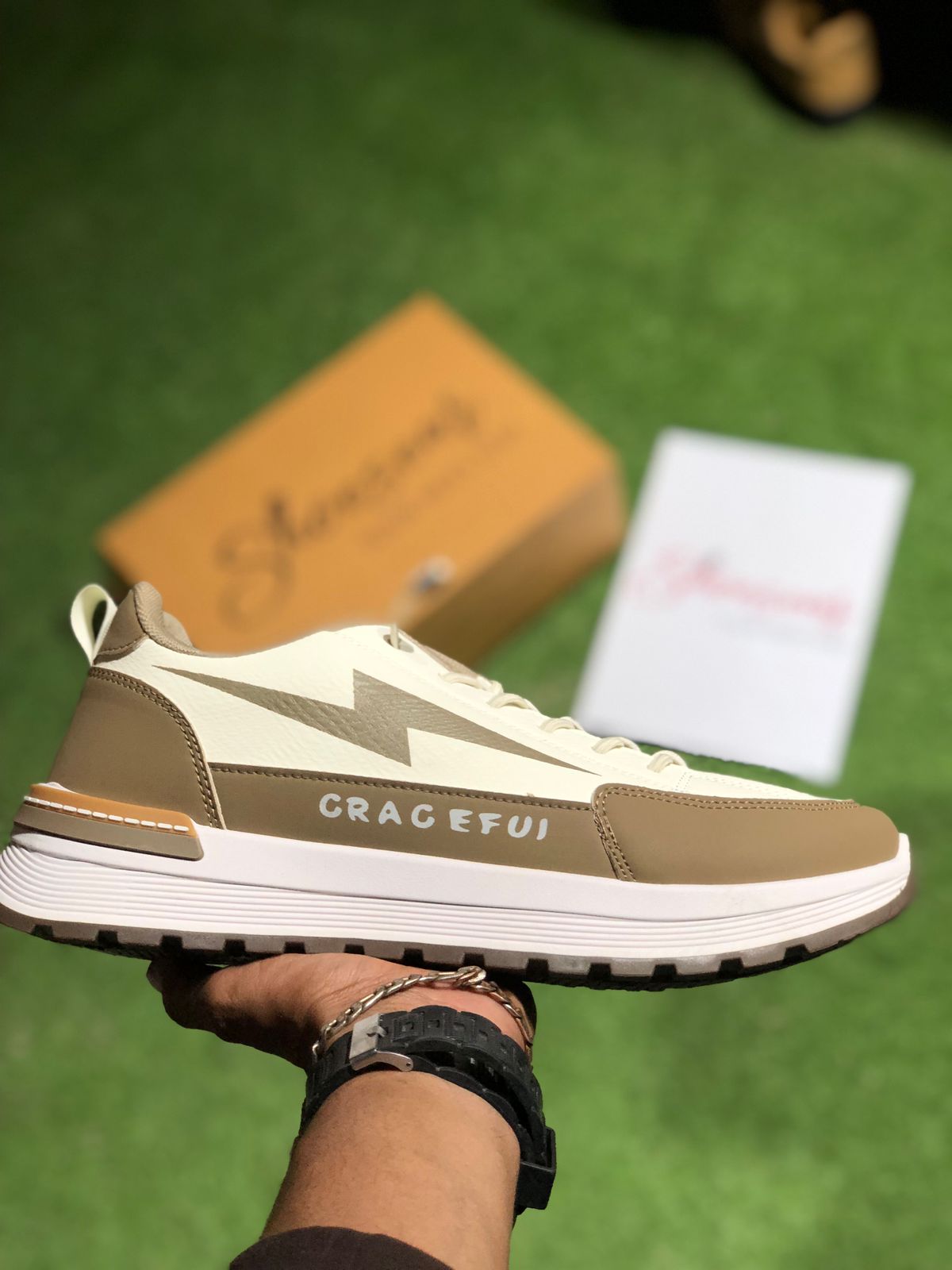 Men’s Casual Sneakers (Camel)