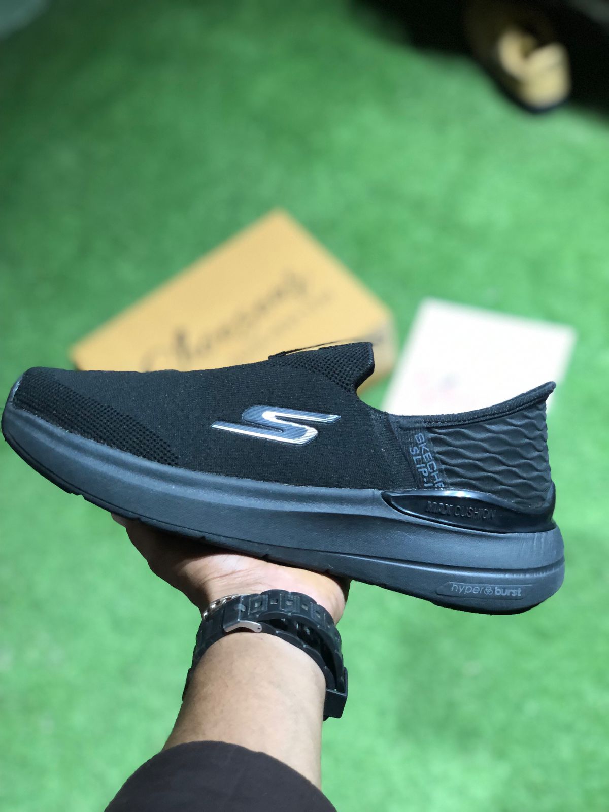 Skechers Slip-ins: Max Cushioning Hyper Burst.
