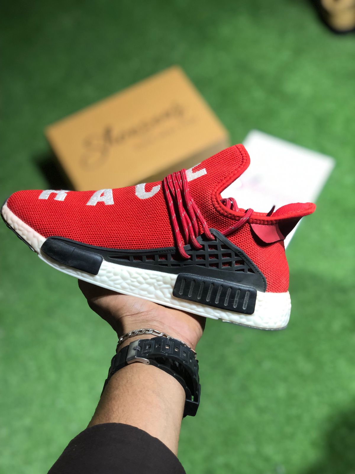 AD NMD Red Black