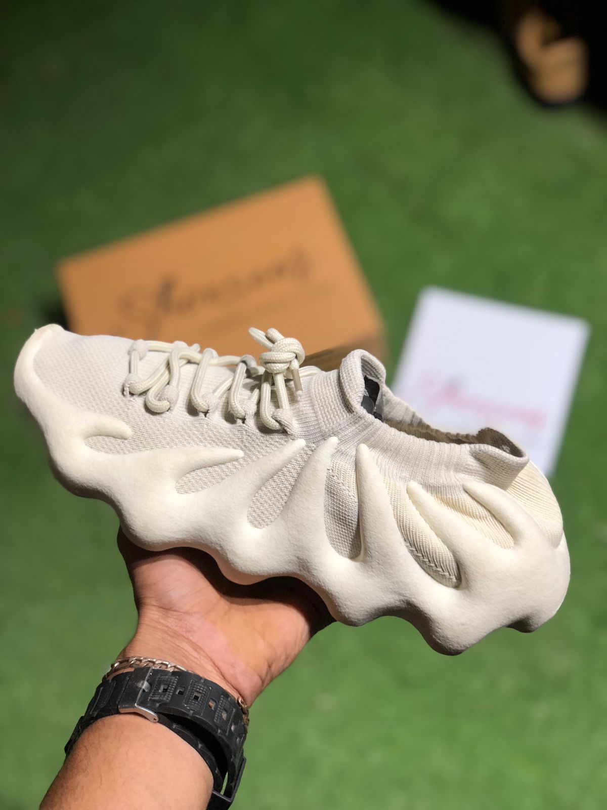 ADIIDAS YEEZEY 450 "TRIPLE WHITE"