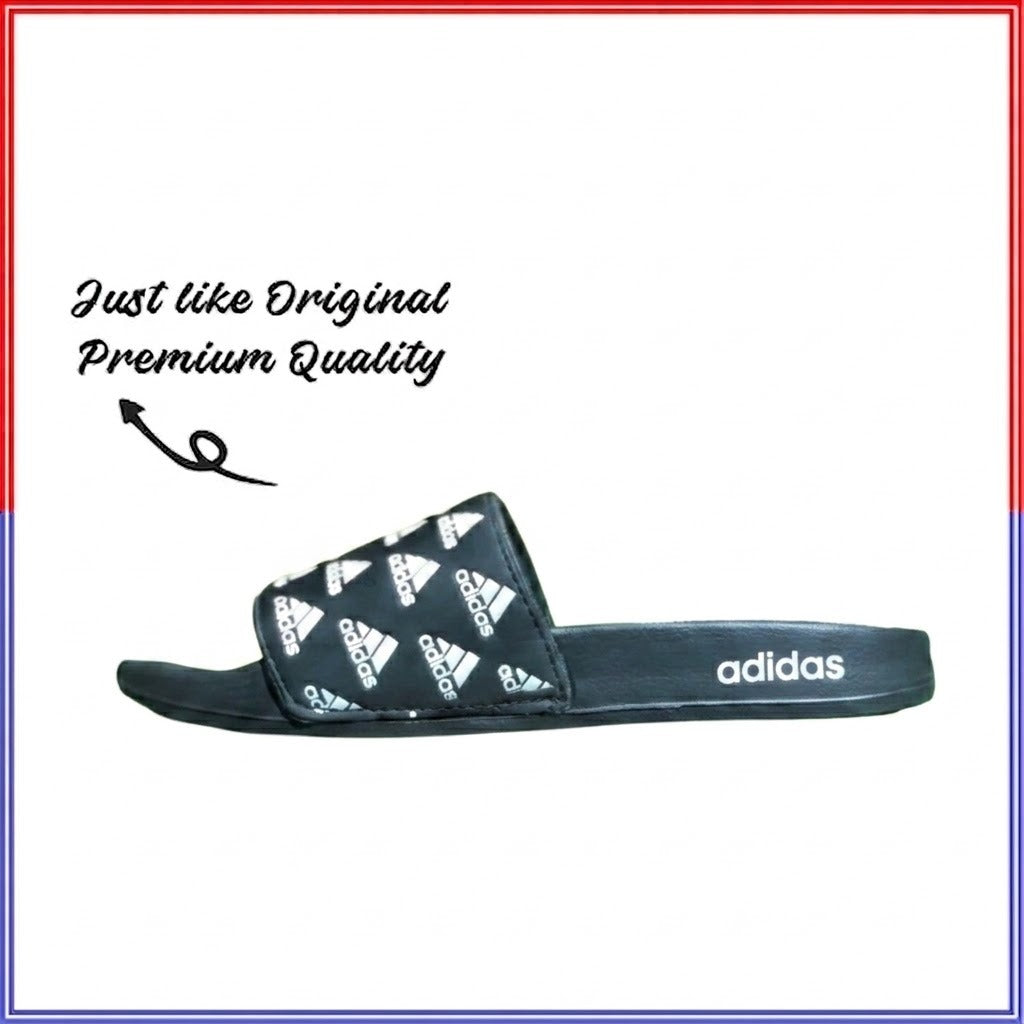 Ad Basic Edition Slides For Men – (Premium Quality) (BLACK)