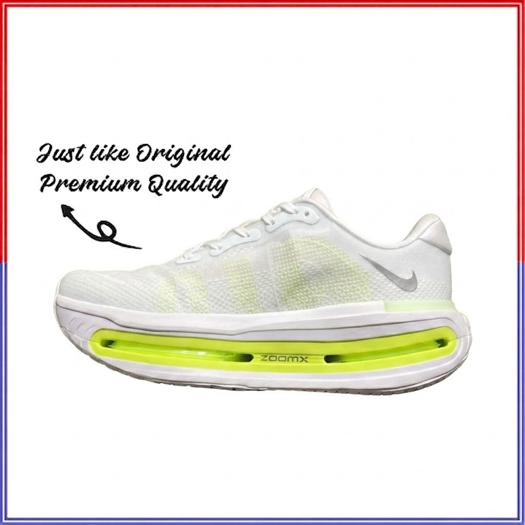 Nike Vomero Premium in the "Barely Volt" colorway.